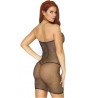 Leg Avenue - Résille Cristalisée Multidress Noir Os